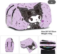 Piórnik rozkładany podwójny KUROMI