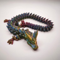 Figurka smok kryształowy przegubowy fantasy Tik Tok M-40cm Carnival