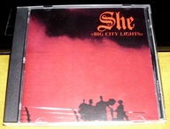 SHE- Big City Lights (1991,Up Music Limited)