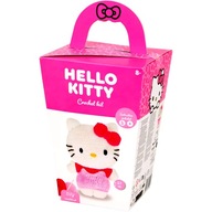 ZESTAW DO SZYDEŁKOWANIA ROBÓTKI RĘCZNE SZYDEŁKOWANIE KOT KOTEK HELLO KITTY