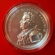 Moneta 50zł SSA August II Mocny Skarby Stanisława Augusta 2022