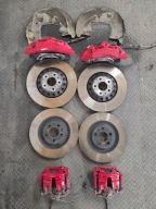 AUDI Q5 SQ5 Q7 Q8 A6 ZACISKI AKEBONO TARCZE KLOCKI PRZÓD 375mm SWAP ZESTAW