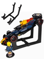 Stojak na modele Speed Champions F1 PREZENT ŚWIĘTA + podstawka na figurkę