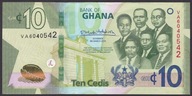 GHANA 10 Cedis 2019 P.47a