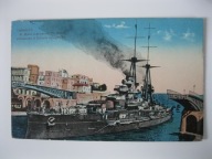 Okręt wojenny z Włochy z przed 1945 r.