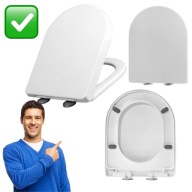 UNIWERSALNA DESKA SEDESOWA KOŁO WOLNOOPADAJĄCA TRWAŁA DUROPLAST RENEW FORCE