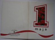 propaganda - SOCREALIZM - 1 MAJA . proj. graf. B. Eineberg