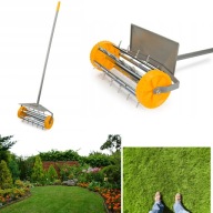 AERATOR RĘCZNY WERTYKULATOR WALCOWY DO TRAWY MURAWY KOLCE OBROTOWY
