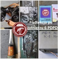 Kolekcja po żołnierzu 6 Pomorskiej Dywizji Powietrznodesantowej LWP 6 PDPD
