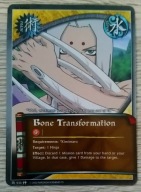 Karta Naruto CCG Jutsu Bone Transformation - J-533