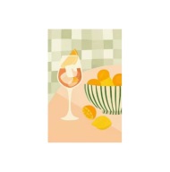 Plakat „Citrus Aperitif” – Nowoczesny Plakat Kuchenny