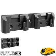 Uchwyt podwójny na akumulator DeWALT 18V XR FlexVolt LI-ION z blokadą
