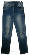 H&M SPODNIE SPODENKI JEANS KOTKI J NOWE