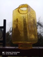 Lampa/element szklany do tzw. JERZY SŁUCZAN-ORKUSZ New Look PRL