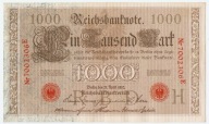 1000 Marek 1910 E70 Wilhelm II Reichsbanknote