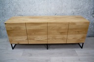 Szafka RTV LITE DREWNO Dębowe Jesionowe NA WYMIAR PROMOCJA