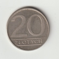 PRL 20 zloty 1985 ladny stan