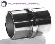 nierdzewny łącznik rur 42,4 mm łącznik rur AISI 304