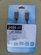 Kabel HDMI 5m Poss High Speed 4K