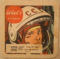 PODSTAWKA - Wiel' s WIELEMANS - GAGARINE - GAGARIN, RZADKOŚĆ, UNIKAT