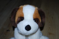 pluszak maskotka pies piesek słodziak z obrożą