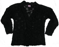 F&F CZARNY KARDIGAN SWETER SWETEREK BDB