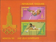 Togo 1980 ** cena 6,90 zł kat.5€ - sport