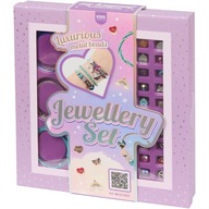 ZRÓB WŁASNĄ BIŻUTERIĘ ZESTAW DO ROBIENIA BRANSOLETEK KORALIKI CHARMSY