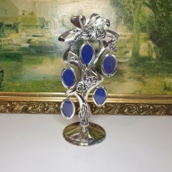 Godinger ramka drzewko genealogiczne posrebrzana 28 cm na zdjęcia