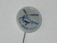 ŚMIGŁOWIEC HELIKOPTER PZL ŚWIDNIK POLAND odznaka