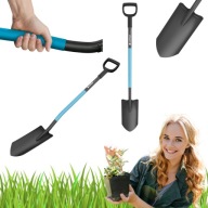 SZPADEL ŁOPATA METALOWY DRENARSKI CELLFAST OSTRY PROSTY WĄSKI OGRODOWY