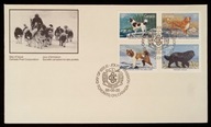 Kanada 1988 PSY MiNr 1097-1100 FDC