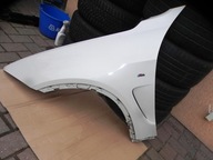 BMW X5 F15 BŁOTNIK LEWY PRZÓD A96 MINERALWEISS