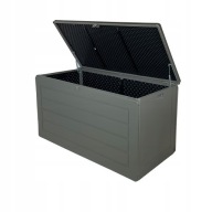 DUŻA SKRZYNIA OGRODOWA 680 LITRÓW BALKONOWA WYTRZYMAŁA KUFER SCHOWEK