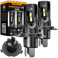 Żarówki LED Samochodowe H4 Mocne 6000K +1000% Canbus 60W 2 szt.