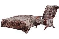 Komplet narzut Elway akryl 160x210 kamienie brąz