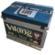 AKUMULATOR VIKING SILVER 65AH 640A P+ dowóz montaż SKLEP KRAKÓW