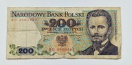200 ZŁOTYCH 1979 seria BD 490...
