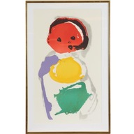 Jan Naliwajko grafika abstrakcja 1988r