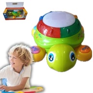 Interaktywny Żółw Edukacyjny dla Dzieci – Mówiąca Zabawka Muzyczna