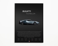 PLAKAT BUGATTI TOURBILLON IDEALNY NA PREZENT NAJWYŻSZA JAKOŚĆ A3
