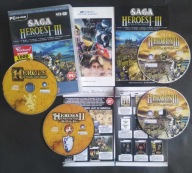 Saga Heroes I-III 1 2 3 ZŁOTE EDYC PC PL np. Heroes 3 + Shadow i Armageddon