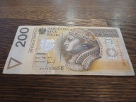Banknot 200 zł seria DP 1994 - NISKI CIEKAWY NUMER