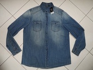 MODNA DOSKONAŁA NOWA JEANS KOSZULA r L XL 43 44
