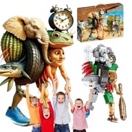 KOMPLET KLOCKI BRAINROT FUSION MONSTER TRIPPA TRALALA SAHUR LILIRILA 406 EL