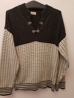 NORWESKI SWETER R.M\L WEŁNIANY SWETR CARETTA ORYGI