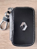 SKÓRZANE ETUI na klucze RENAULT logo KLUCZYK samochodowy ELEGANCKI brelok