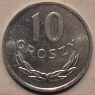 PRL - 10 groszy 1977 - stan I