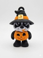 Breloczek Halloween Panda - Brelok Druk 3D