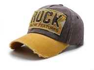 Czapka z daszkiem ROCK HIP HOP odlotowa kultowa bejsbolówka BASEBALL HAFT Ż